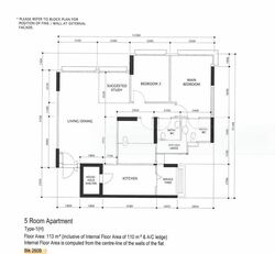 Blk 260B Kebun Baru Court (Ang Mo Kio), HDB 5 Rooms #466302341
